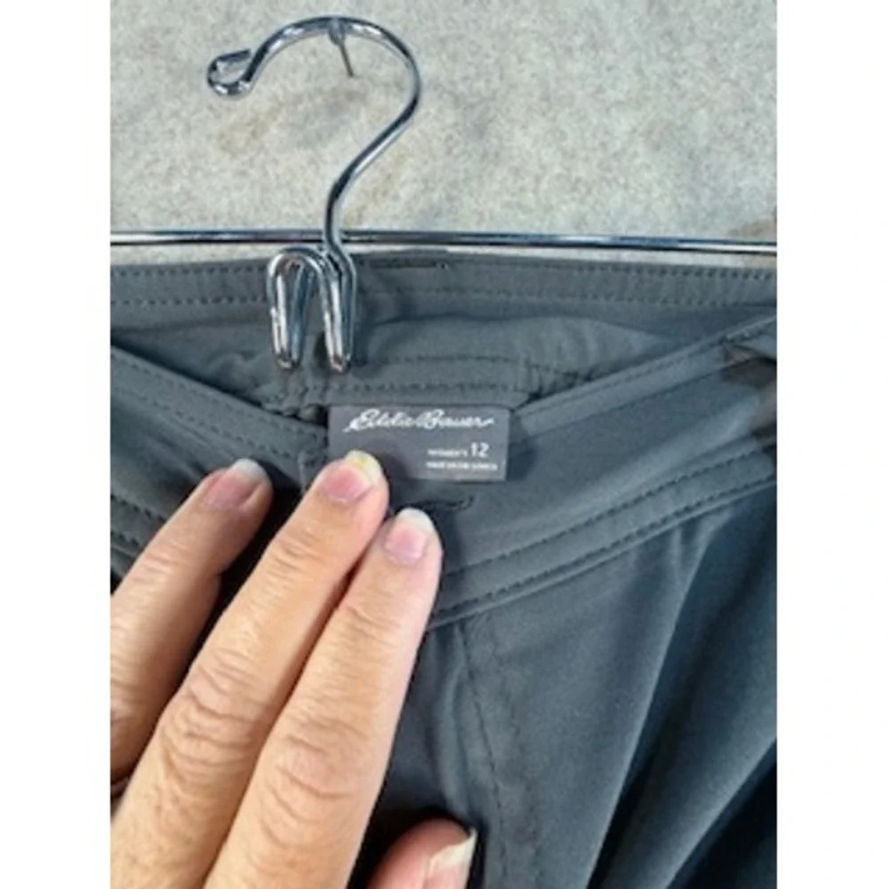 Eddie Bauer Travex Skort Womens 12 Dark Gray Hiking Golf Outdoor Active‎ Skirt